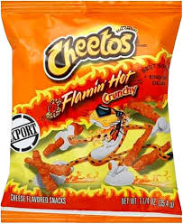 Cheetos Flaming hot Crunchy (Small)